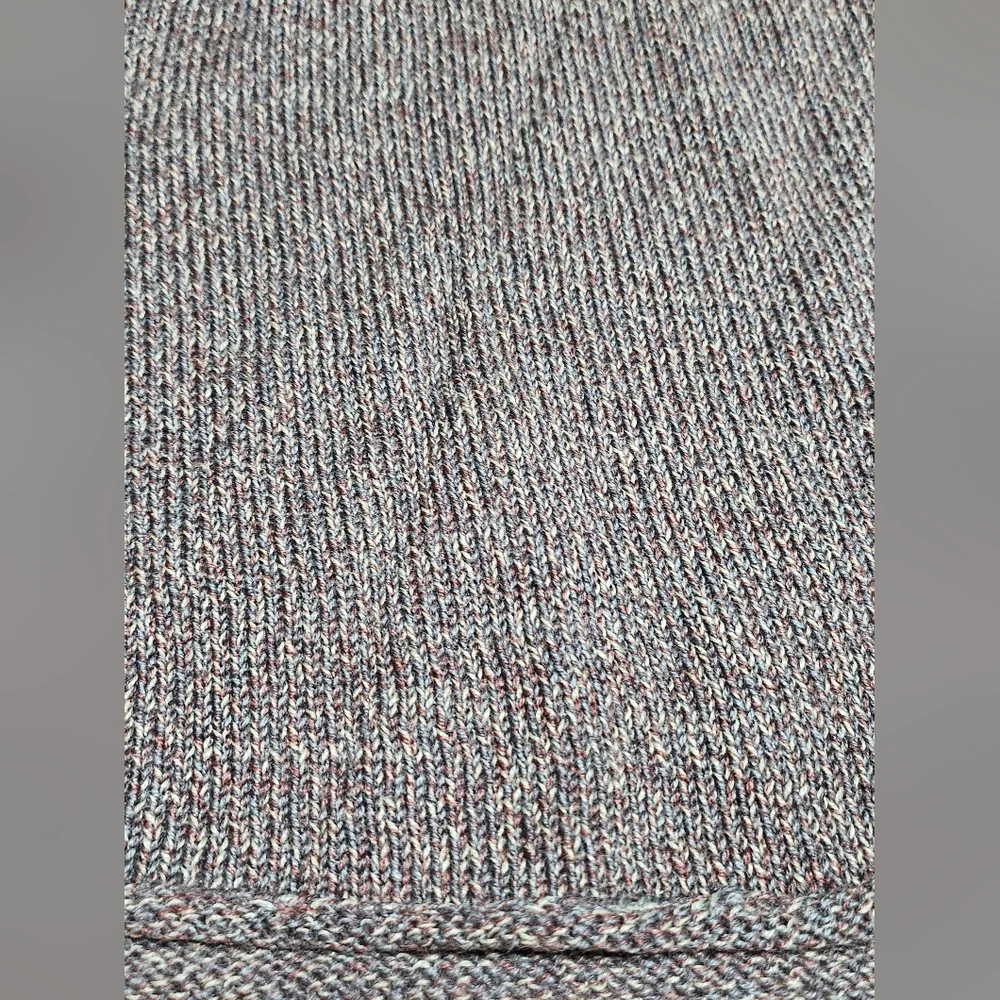 Plugg Mens Sweater Multicolor W/Stripe Wool Blend Size XL Tight‎ Knit - Picture 7 of 12